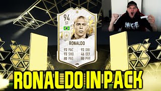 DISCARDING RONALDO R9 ICON Best WALKOUT in my life 🔥 FIFA 22 Ultimate Team Pack Opening Animation [upl. by Ande494]