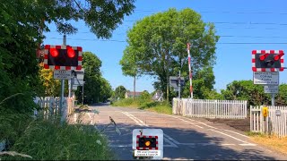 Harston Level Crossing Cambridgeshire [upl. by Aieken789]