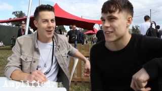 Don Broco Interview  Reading Festival 2014 [upl. by Ysak]