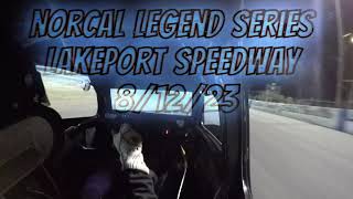 NorCal Legend Series at Lakeport Speedway 81223 [upl. by Tamiko]