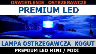 LAMPA OSTRZEGAWCZA Kogut STROBOSKOP PREMIUM LED  STRAŻ  POGOTOWIE  AMBULANS  SŁUŻBY RATOWNICZE [upl. by Ennayram85]