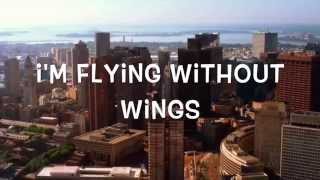 Westlife  Flying without wings with lyrics [upl. by Showker]