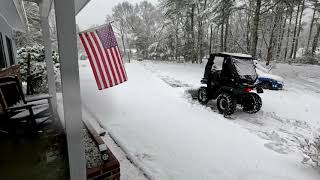 Adding a 34 inch pvc pipe to snow plow blade [upl. by Selway]