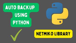 Backup Cisco device using python SSH netmiko [upl. by Ebaj]