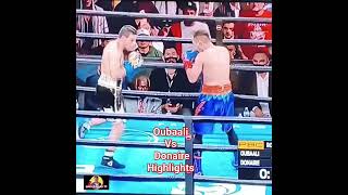 Oubaali vs Donaire boxing highlights 🥊boxing like [upl. by Ayikat586]