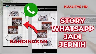 Cara Agar Video Tidak Pecah di Status Whatsapp [upl. by Elaweda658]