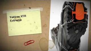 Yaktrax XTR Extreme  Ice Cleats  Micro Crampons from ICEGRIPPER [upl. by Raychel791]