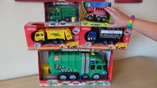 Worlds Best Top 5 Recycling Waste Garbage Trucks Toys unboxing [upl. by Hayikat]