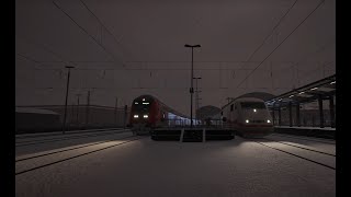 TSW5  Bremen Hbf Winter Spotting Traffic [upl. by Cori]