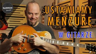 MENZURA w gitarze elektrycznej Jak ją ustawić  MIV Production Studio [upl. by Analra]