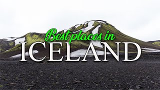 Top 6 Best Places To Visit In Iceland  Iceland Travel Video [upl. by Assiralc]