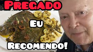 PEIXE PREGADO GRELHADO NO FORNO COM BATATAS E MOLHO VERDE Fácil de fazer e delicioso [upl. by Nolahs184]