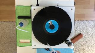 Schallplatten  Waschmaschine Okki Nokki DIYWaschbürste [upl. by Adnuahsar]