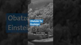 Wie esst ihr den Obatzden am liebsten  Essen Tradition Bayern  BR retro shorts [upl. by Odraode719]