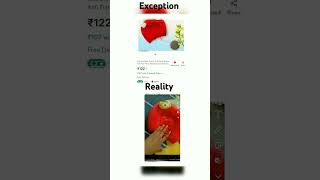 Meesho reality vs exception meesho meeshohaul shopping online onlineshopping yt ytviral [upl. by Ahsieni]