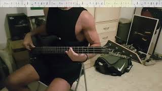 YG  Meet The Flockers Feat Tee Cee Bass Cover  Play Along Tabs [upl. by Cissie]