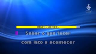 ♫ Demo  Karaoke  A MÁQUINA acordou  Amor Electro [upl. by Paget]