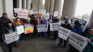 Protest group holds antiTrump rally at the Capitol [upl. by Teyut]