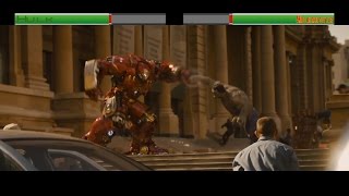 Hulk vs Hulkbusterwith healthbars [upl. by Sanjay]