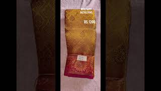 kanchi semi silk saree collection saree online saree shopping vellore shortsfeed bordersarees [upl. by Notsirb]