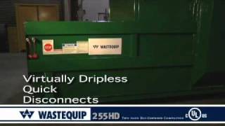 The Wastequip 255HD SelfContained Compactor [upl. by Routh]