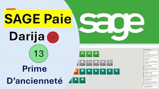 13 Formation SAGE PAIE Darija Marocain  Prine dancienneté [upl. by Atul]