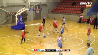 SportoTVlt LMKL „HoptransSirenosquot  „Sūduvaquot 20140305 [upl. by Sirmons]