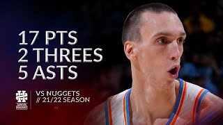 Aleksej Pokusevski 17 pts 2 threes 5 asts vs Nuggets 2122 season [upl. by Cecil213]