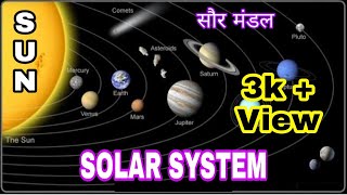 सौर मंडल सौर मंडल के 8 गृह  solar system  solar system planet  wifistudy [upl. by Alaehcim]