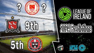 League Of Ireland 2024 Predictions [upl. by Henrietta]