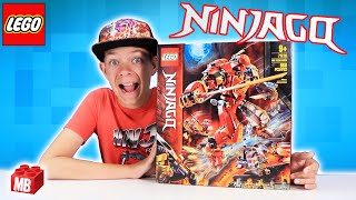 Lego NINJAGO KAI MECH Build Review Opening more NEW 2021 Lego Ninjago Sets [upl. by Akemed968]