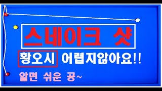 34편 스네이크샷투바운딩절대 고점자 전용 아닙니다 100당구부터 도전하셔야합니다 [upl. by Zarger882]