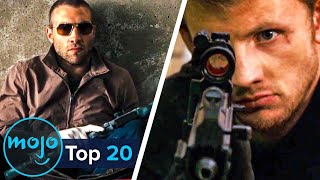 Top 20 Greatest Sniper Scenes in Movies [upl. by Ecitnerp]