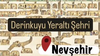 Derinkuyu Yeraltı Şehri Nevşehir Derinkuyu Ancient MultiLevel Underground City Turkey [upl. by Imac]