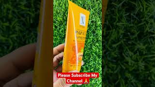 Nutriglow Papaya Sunscreen Review [upl. by Infield]