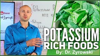 The Highest Potassium Foods REQUIRED FOR GOOD HEALTH  Dr Nick Z [upl. by Alolomo552]