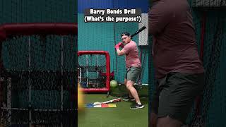 Barry Bonds Drill baseball coaching mlb softball swing shorts [upl. by Allehs]