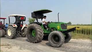 jabar jast mukabala 😱John Deere 5050D vS new Holland 3630 and Mahendra 265DI Miss you nishu bhai 😢 [upl. by Esbenshade342]