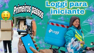 Como pegar Rota e fazer a primeira entrega LOGGI carromoto [upl. by Brockie]