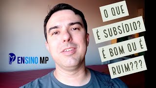 PEC 1819  Remuneração por Subsídio o que é é bom ou ruim [upl. by Hueston]