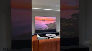 AWOL Vision Vanish laser TV included LTV3500Pro Floor rising screen and smart cabinet [upl. by Beaufort910]