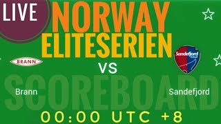 Brann VS Sandefjord NORWAY Eliteserien 2024 LIVE SCORE [upl. by Kathleen740]