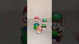 Luigi Making Chocolate Icecream for Mario 🌈🌈 mariobros luigi funny Trending comedy [upl. by Mehetabel]