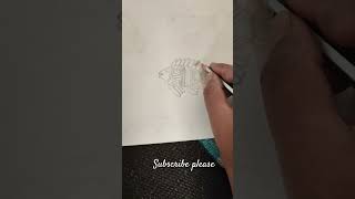 Fish drawing easy fish drawing trendingvideo easydrawing [upl. by Roda]