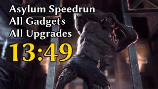 Batman Arkham Asylum Speedrun New Game Minus in 1349 [upl. by Ylevol]