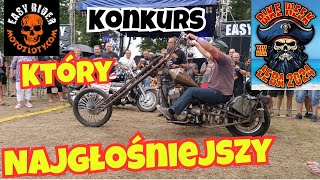 Bike week Łeba 2024 konkurs na najgłośniejszy wydech [upl. by Mavra]