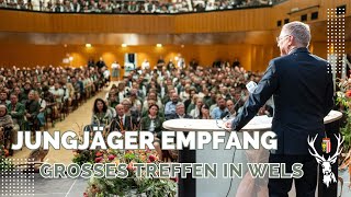 JungjägerEmpfang 2024  Das war das große Treffen in Wels [upl. by Lednahs]