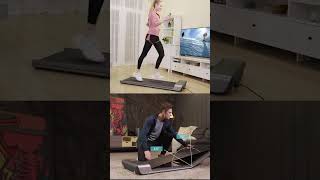 To stay active indoors WalkingPad P1 Foldable Walking Treadmill [upl. by Tinor]