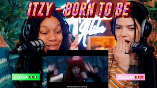 ITZY quotBORN TO BEquot MV ITZY reaction [upl. by Xylia913]