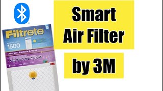 3m Filtrete Smart Air Filter with Bluetooth review HVAC Clean Air [upl. by Pandolfi63]